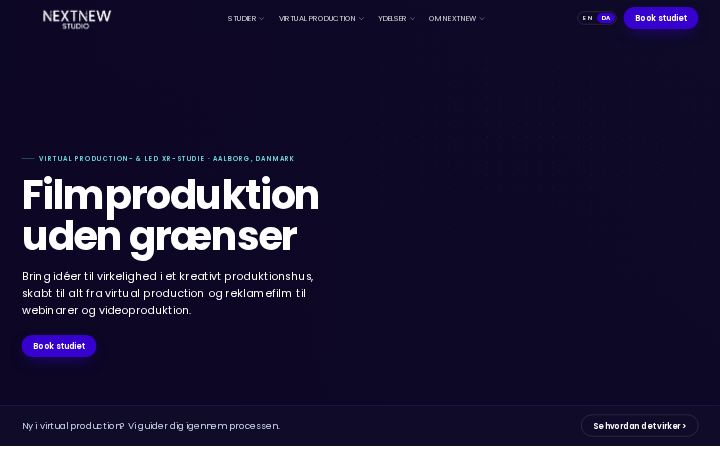 Screenshot of nextnew.dk